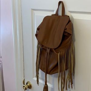 Fringe backpack
